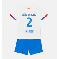Barcelona Joao Cancelo #2 Auswärts Trikotsatz Kinder 2023-24 Kurzarm (+ Kurze Hosen)